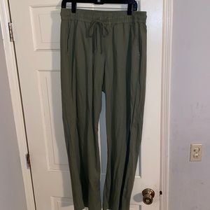 Olive green Linen pants